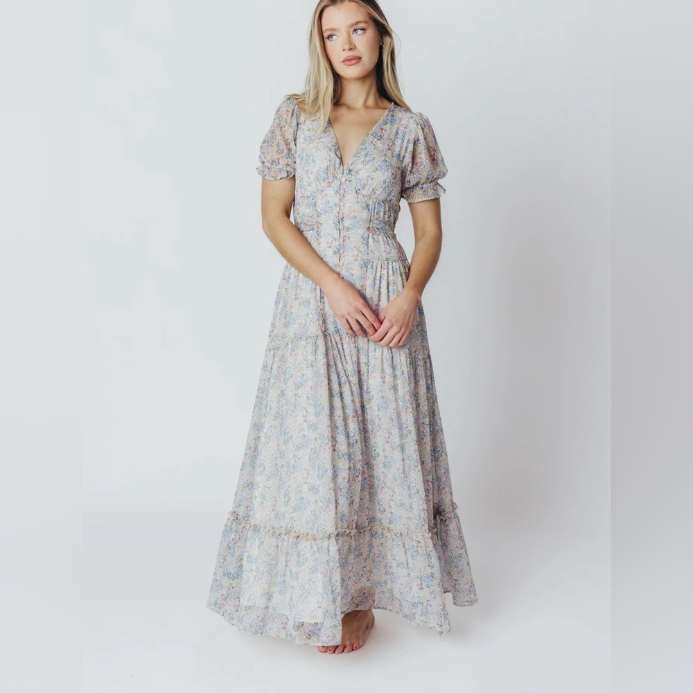 Maxi floral dress